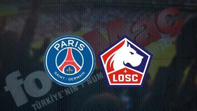 PSG Lille maçı CANLI | PSG Lille maçı izle