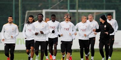 Galatasaray'da derbi hazırlıkları