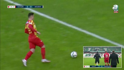 >GOL | Kayserispor 3-0 68 Aksaray Belediyespor