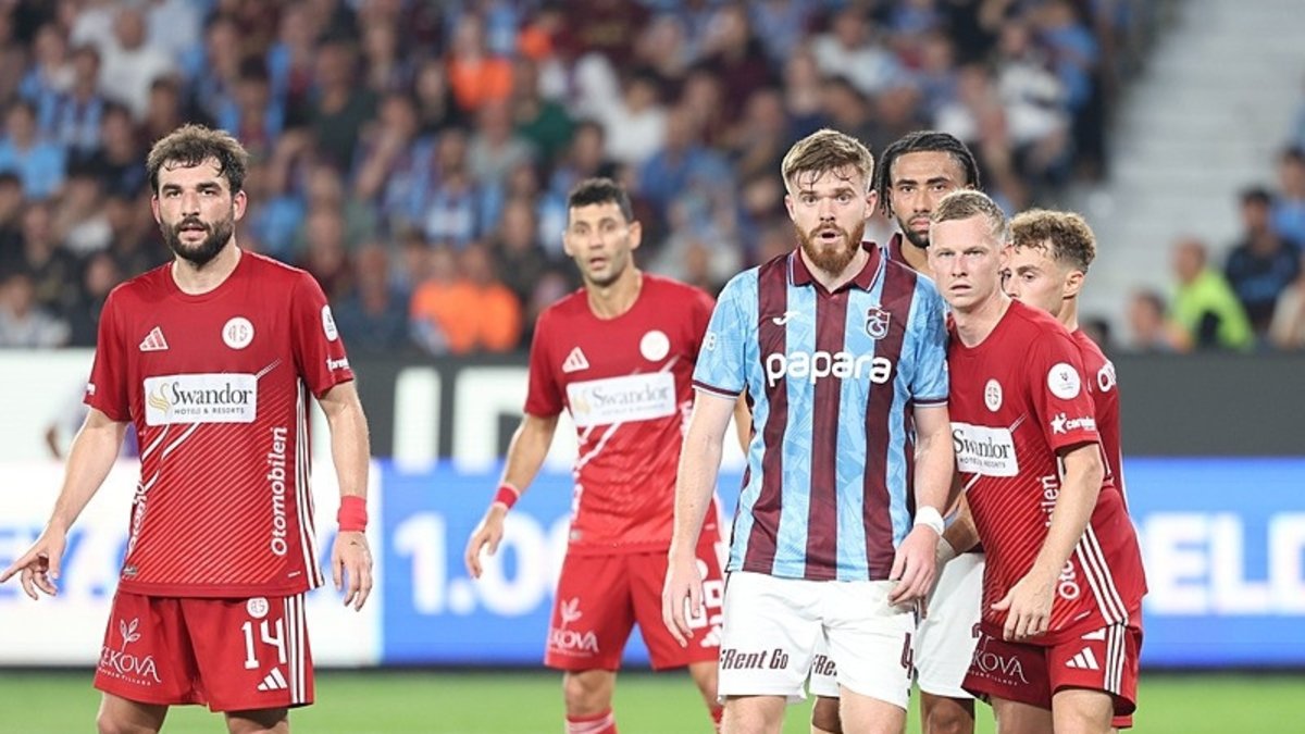 Trabzonspor ile Antalyaspor arasında 60. randevu