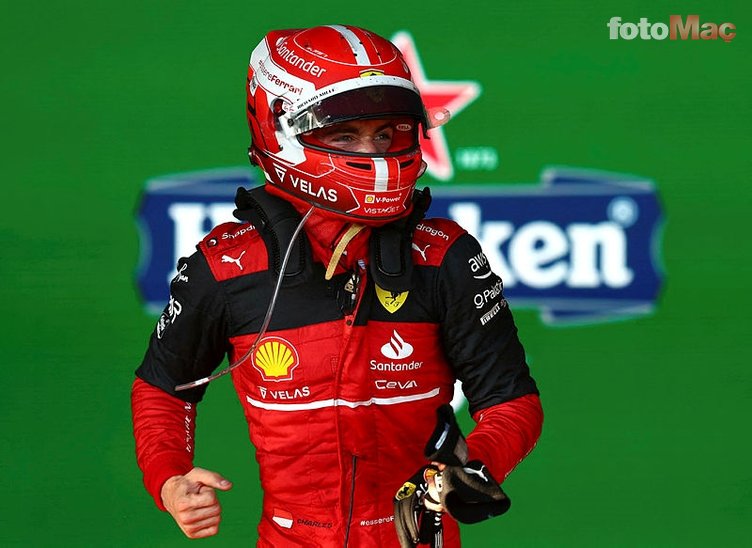 Son dakika spor haberleri: Formula 1'de nefes kesen Avustralya Grand Prix'sini Charles Leclerc kazandı!
