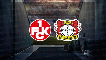 Kaiserslautern - Bayer Leverkusen maçı ne zaman?