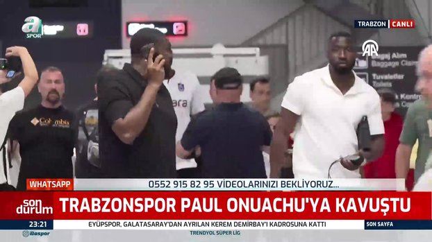 Trabzonspor Paul Onuachu’ya kavuştu!