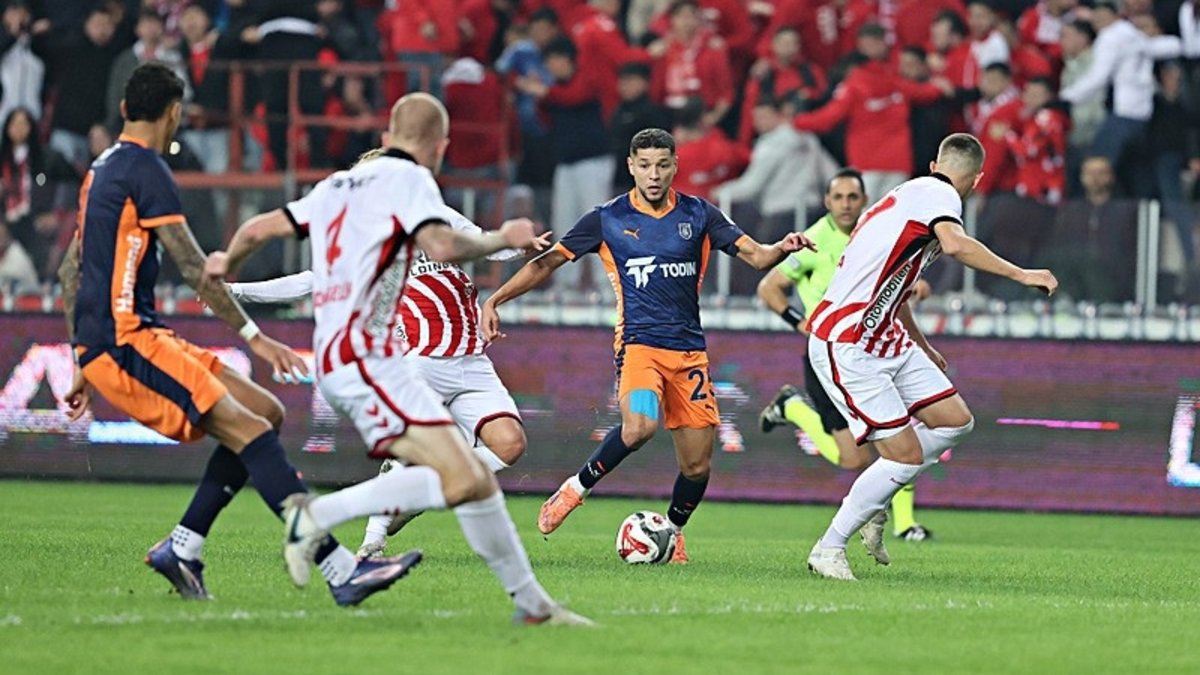 Samsun'da kazanan RAMS Başakşehir: İşte maçın özeti