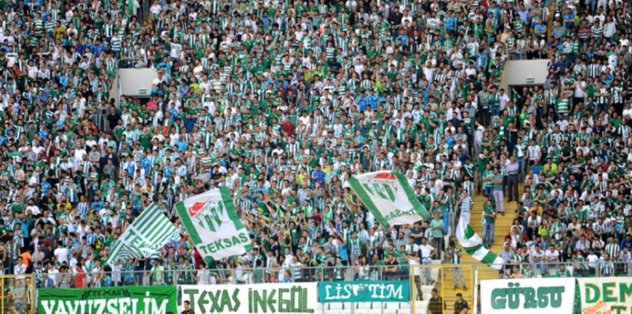 Bursasporlu taraftarlardan küfür uyarısı