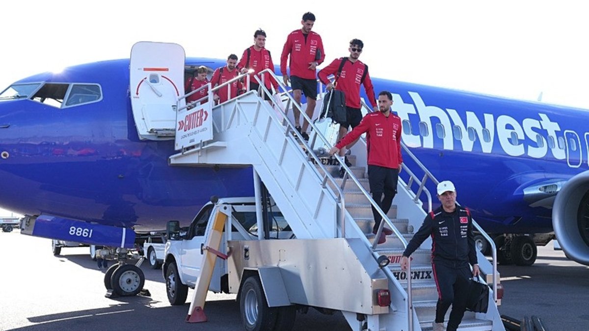 A Milli Futbol Takımı ana kamp dönemini geçireceği Arizona'ya geldi