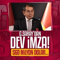 G.Saray'dan dev imza! 560 milyon dolar...
