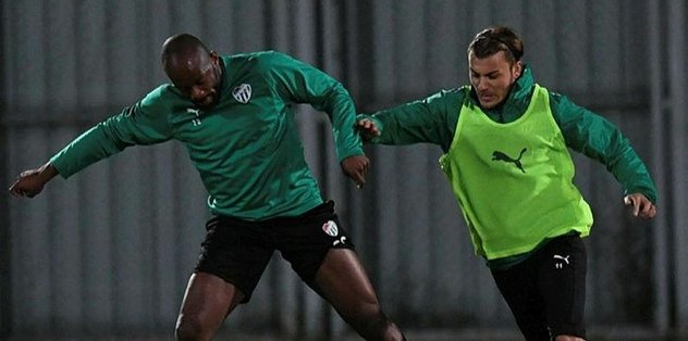 Bursaspor'da Galatasaray maçı hazırlıkları sürdü