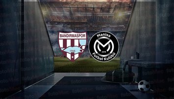 Bandırmaspor - Manisa FK maçı ne zaman?