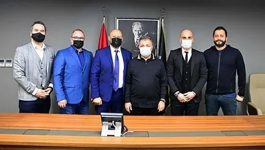 Başkan Çebi Senica'yı ağırladı