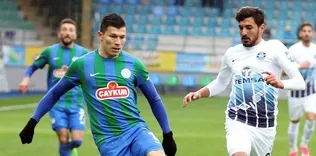 Rizespor tek attı üç aldı