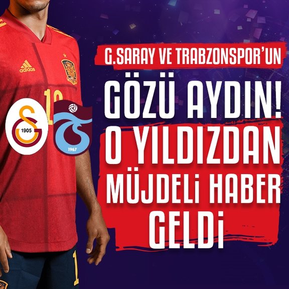 TRANSFER HABERLERİ | Galatasaray ile Trabzonspor’a o yıldızdan müjdeli haber!