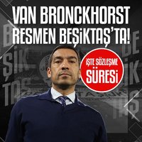 Van Bronckhorst Beşiktaş'ta! İşte sözleşme süresi