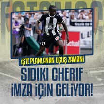 Fenerbahçe'nin yeni transferi Sidiki Cherif imza için geliyor!