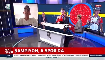>Mete Gazoz'dan A Spor'a özel açıklamalar!