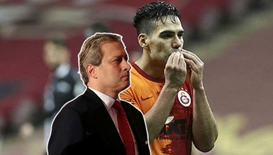 Son dakika spor haberi: Galatasaray'da Radamel Falcao'dan Burak Elmas'a flaş yanıt!