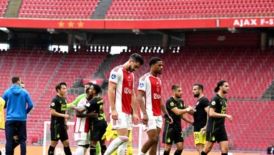 Yarım kalan Ajax-Feyenoord maçı tamamlandı