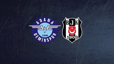 Adana Demirspor Beşiktaş maçı ne zaman, saat kaçta ve hangi kanalda? İlk 11'ler belli oldu | A Spor canlı izle