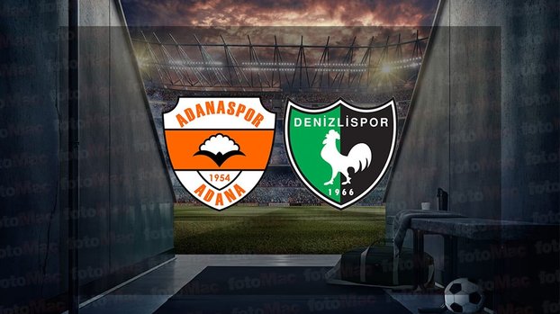 Adanaspor - Denizlispor maçı ne zaman, saat kaçta ve hangi kanalda canlı yayınlanacak? | TFF 1. Lig
