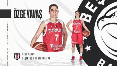 Son dakika spor haberi: Beşiktaş Kadın Basketbol Takımı milli oyuncu Özge Yavaş'ı kadrosuna kattı