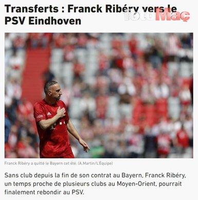 Franck Ribery’den ters köşe!