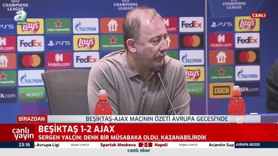 Yalçın Ajax maçından sonra açıklama!