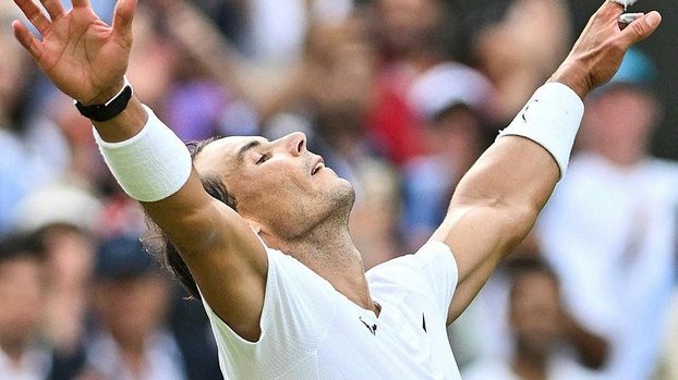 Wimbledon'da Rafael Nadal yarı finale yükseldi!