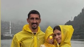 Savic ailesi Uzungöl'ü ziyaret etti