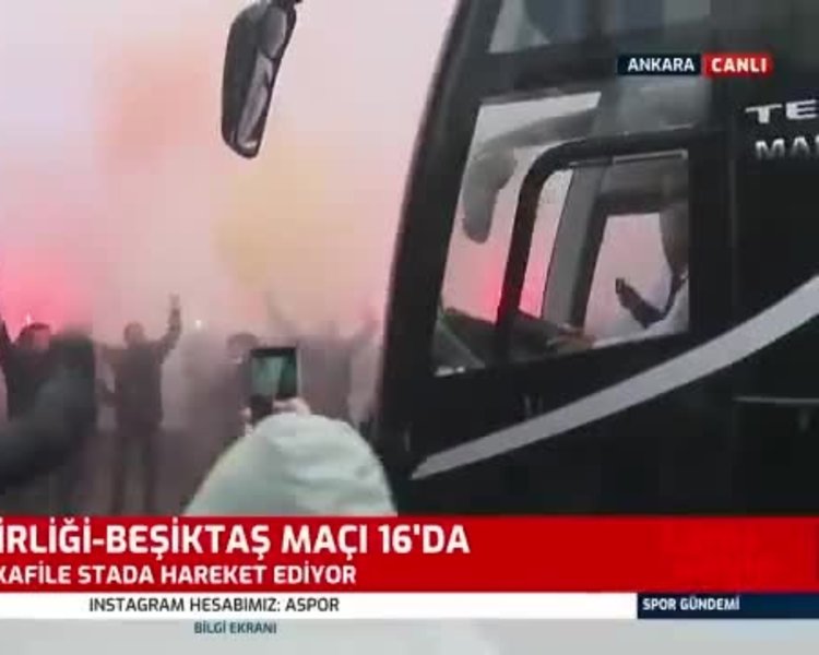 besiktas a genclerbirligi maci oncesi ankara da yogun ilgi