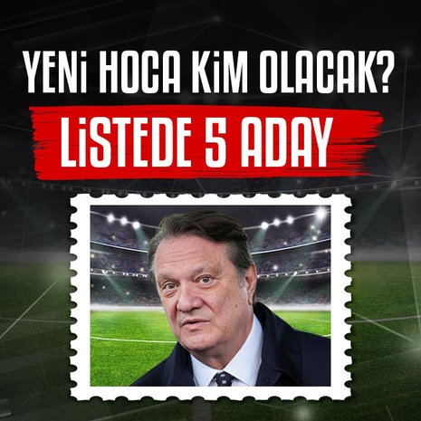 Beşiktaş’ta yeni hoca kim olacak? Listede 5 aday