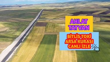 BİTLİS ARSA TOKİ CANLI İZLE | Bitlis 12 Nisan TOKİ arsa çekilişi 2023 - TOKİ Bitlis Müstakil Arsa kazananlar isim listesi