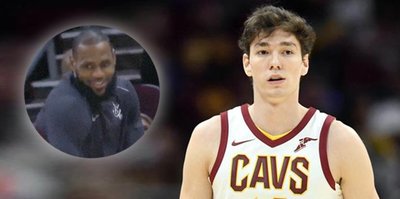 Cedi'nin hareketine LeBron'un o tepkisi