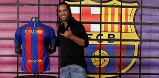 Ronaldinho heyecanı