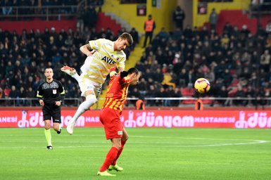 Kayserispor - Fenerbahçe maçından kareler!