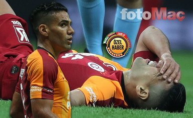Galatasaray’daki Falcao depremi: Doktorlar teşhisi koydu!