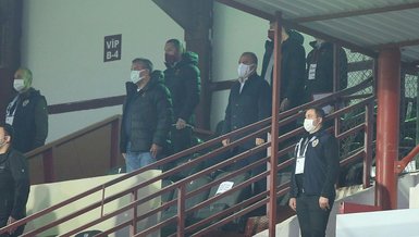 Son dakika spor haberleri: Fatih Terim Hatayspor Galatasaray maçını tribünden takip etti