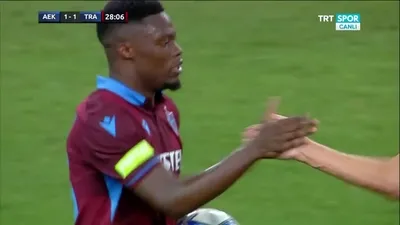 >İşte Trabzonspor'un ilk golü