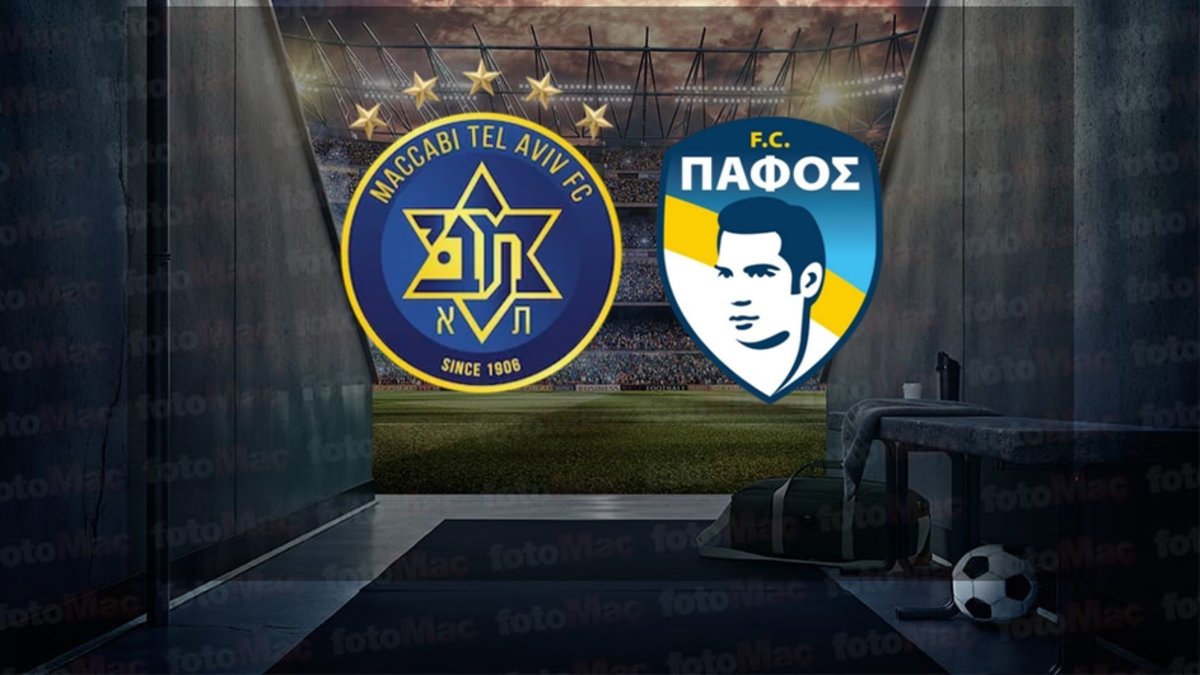 Maccabi Tel Aviv-Pafos FC maçı ne zaman, saat kaçta ve hangi kanalda? | UEFA Şampiyonlar Ligi Maccabi Tel Aviv-Pafos FC maçı ne zaman, saat kaçta ve hangi kanalda? | UEFA Şampiyonlar Ligi
