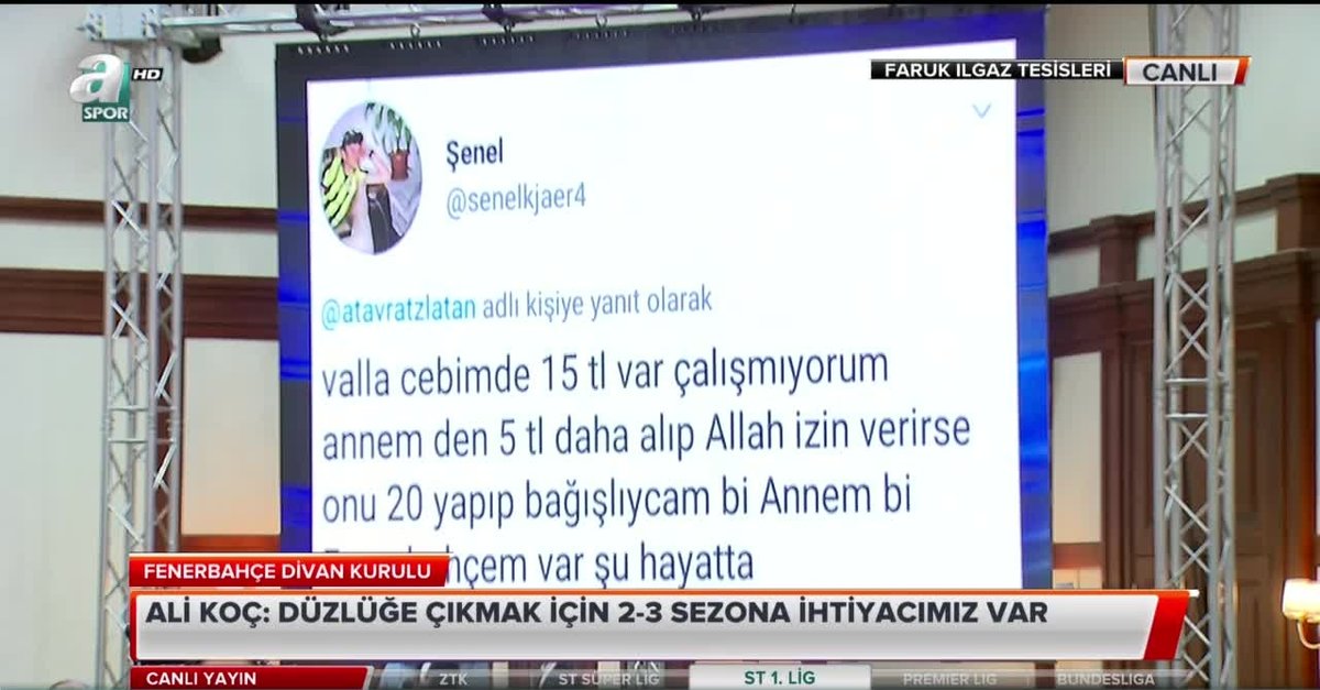 Ali Koc Bir Galatasarayli Fener Ol Kampanyasina 500 Bin Tl Bagis Yapti Videosunu Izle Fotoma