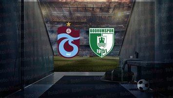 Trabzonspor-Bodrumspor maçı yayın bilgileri!