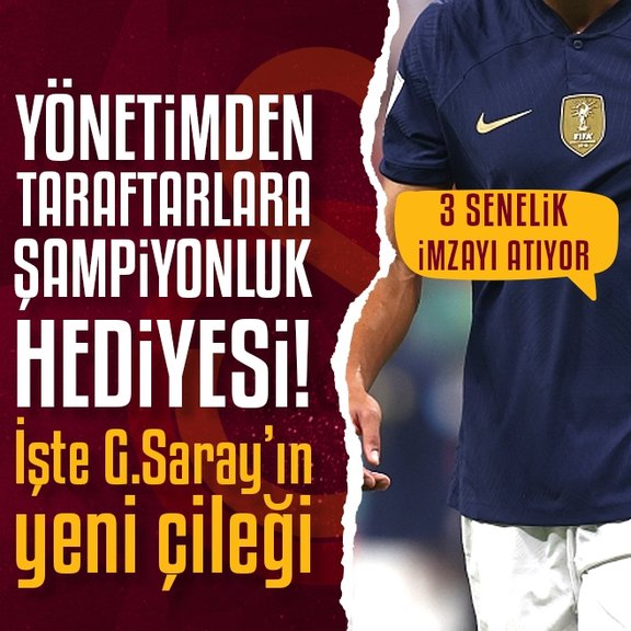 TRANSFER HABERİ: Galatasaraylılara şampiyonluk hediyesi! İşte Cimbom’un yeni çileği