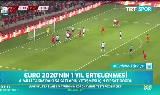 EURO 2020'nin 1 yıl ertelenmesi sakat oyuncuları sevindirdi