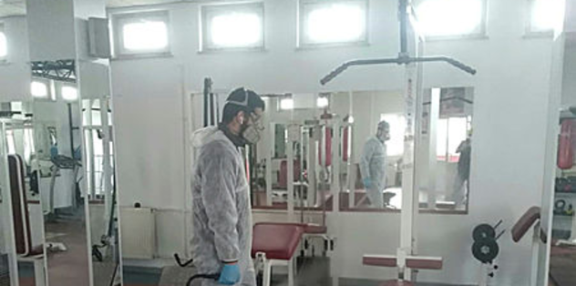 Sivasspor'un tesisleri dezenfekte edildi - Son dakika ...