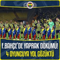 F.Bahçe'de yaprak dökümü! 4 oyuncu...