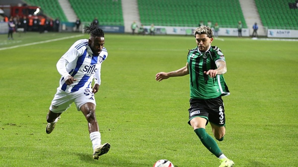 Sakaryaspor ile SMS Grup Sarıyerspor berabere kaldı!