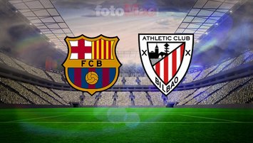 Barcelona-Athletic Bilbao maçı canlı yayın bilgileri!