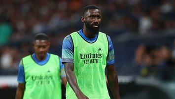 Real Madrid'e Rüdiger şoku!