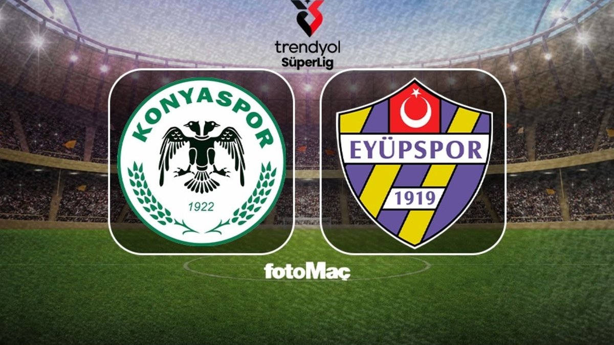 Tümosan Konyaspor - ikas Eyüpspor maçı CANLI İZLE | Trendyol Süper Lig canlı