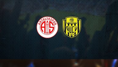 Antalyaspor Ankaragücü maçı CANLI