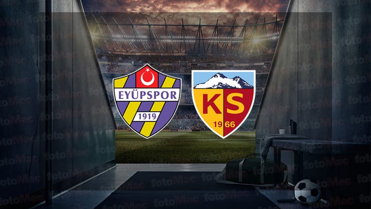 İkas Eyüpspor-Bellona Kayserispor maçı CANLI (Trendyol Süper Lig) İkas Eyüpspor-Bellona Kayserispor maçı CANLI (Trendyol Süper Lig)